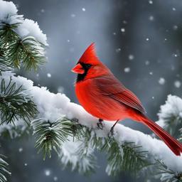 Winter background wallpaper - winter cardinal background  