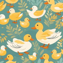 duck clipart - a quacking and adorable duck illustration. 