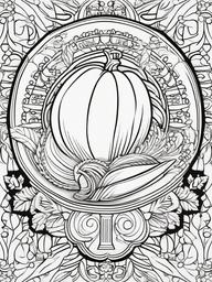 Plymouth Rock Coloring Pages - Historical Symbol of Thanksgiving  minimal black outline printable sheet, coloring page