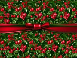 Christmas Holly Wallpaper  