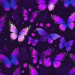 Butterfly Background Wallpaper - aesthetic purple butterfly wallpaper  