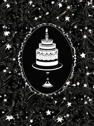 Black Wallpaper Happy Birthday  ,mobile iphone background wallpaper