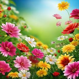 Flower Background Wallpaper - background flower garden  