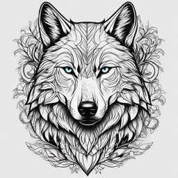 Tattoos Wolves,gallery of various tattoo designs, all featuring the fierce and majestic wolf. , tattoo design, white clean background