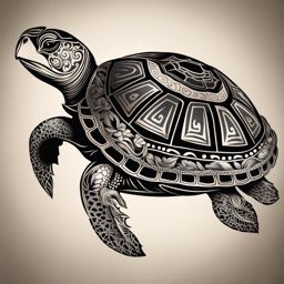 turtle tattoo, symbolizing longevity, patience, and protection. 