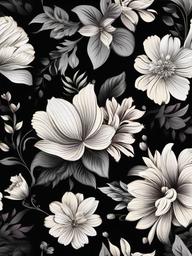 Flower Background Wallpaper - flower background black  