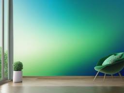 Green & Blue Background - Gradient combining fresh green and calming blue tones.  background wallpaper