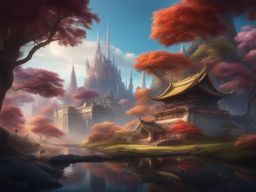 silcener pixiv,inventive illustrator,crafting fantastical dreamscapes with a digital brush,a boundless realm of artistic inspiration detailed matte painting, deep color, fantastical, intricate detail, splash screen, complementary colors, fantasy concept art, 8k resolution trending on artstation unreal engine 5