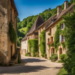 hidden villages of the dordogne - capture the hidden villages of the dordogne, known for their charming stone architecture and picturesque settings. 