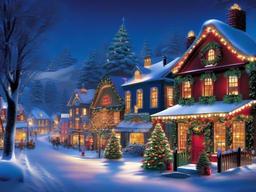 Christmas Village Screensaver  