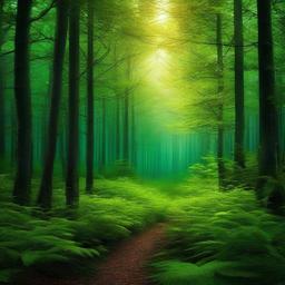 Forest Background Wallpaper - forest background pic  