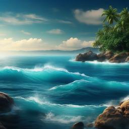 Ocean Background Wallpaper - high res ocean background  