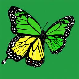 Butterfly Background Wallpaper - butterfly with green screen  