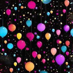 Party Background Wallpaper - party background black  