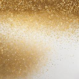 Glitter background - gold glitter and white background  