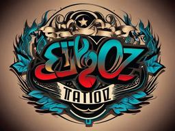 Ink Godz Tattoo-Bold and artistic tattoo featuring the phrase Ink Godz, perfect for those who appreciate tattoo artistry and culture.  simple color vector tattoo