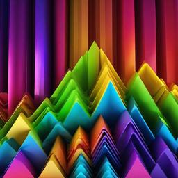 Rainbow Background Wallpaper - 3d rainbow background  