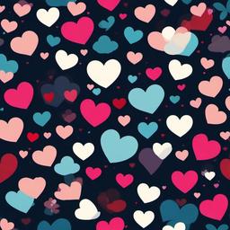 Heart Background Wallpaper - heart cloud background  