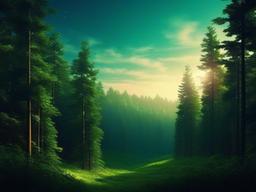 Forest Sky Background  ,desktop background wallpaper