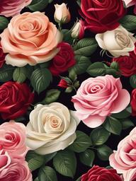 Flower Background Wallpaper - background with roses  