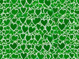 Green Heart Wallpaper - Cute green wallpaper with heart motifs.  background wallpaper