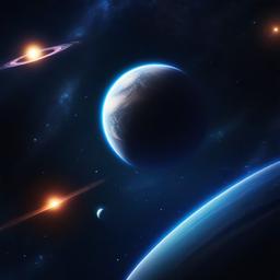 beautiful space background  background