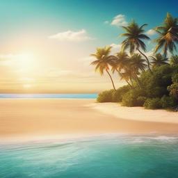 Beach background - 4k beach background  