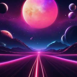 aesthetic space background  background