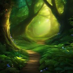 Forest Background Wallpaper - fairy forest background  