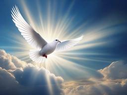 Heaven Dove Background  