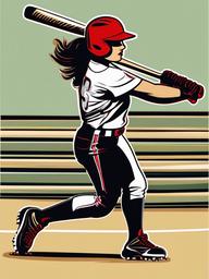 Softball  clipart