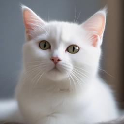 Cat Background Wallpaper - white cat wallpaper  