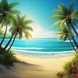 Beach Background Wallpaper - beach background for pictures  