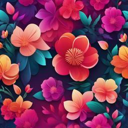 Gradient Background Wallpaper - floral gradient background  