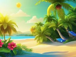 Summer Animated Wallpaper  background