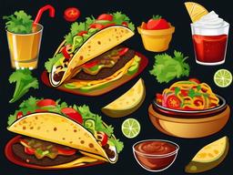 Taco  clipart