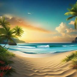 Beach Background Wallpaper - download beach wallpaper  