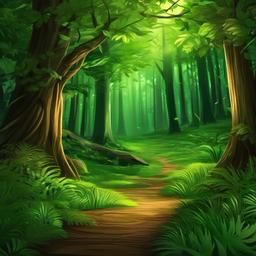 Forest Background Wallpaper - background forest drawing  
