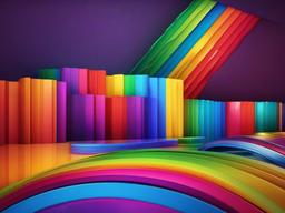 Background Rainbow Hd  