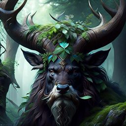 goliath druid, shape-shifting into powerful beasts and communing with nature. 