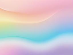 Pastel Rainbow Ombre Background  