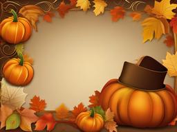 Thanksgiving Wallpaper-A simple, elegant Thanksgiving design, featuring a single, stylized pumpkin or cornucopia.  aesthetic background wallpaper