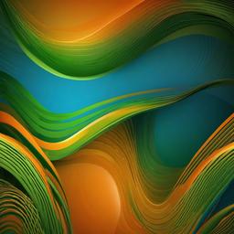 Orange Background Wallpaper - green blue orange background  