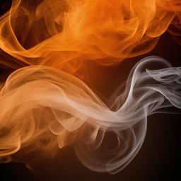 Smoke Background - orange smoke background  