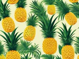 Pineapple Summer Wallpaper  background