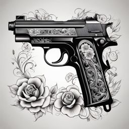 tattoo gun illustrations, highlighting the artistry of tattooing. 