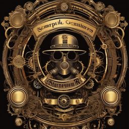 Steampunk Inspired , vintage t shirt vector art