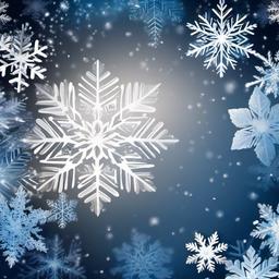 Winter background wallpaper - snowflake christmas background  