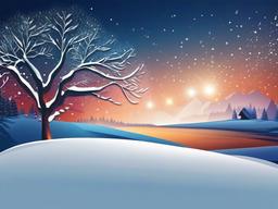 Christmas Background Art  