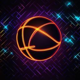 Neon Background Wallpaper - neon basketball background  